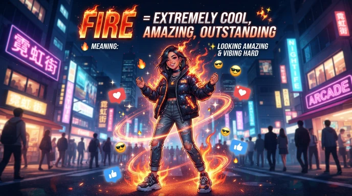 Fire Meaning in Slang