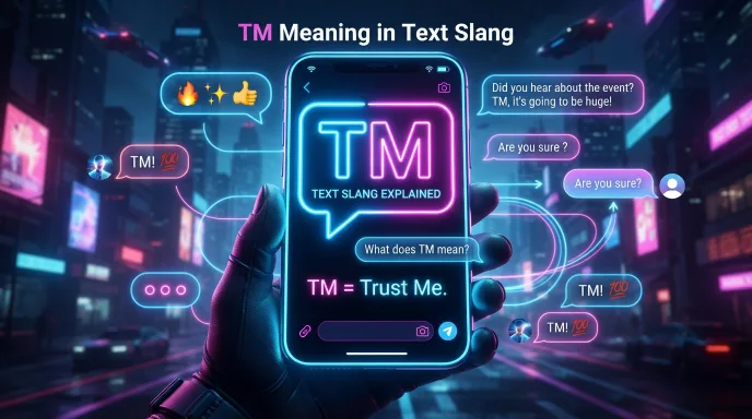 TM Meaning in Text Slang Explained