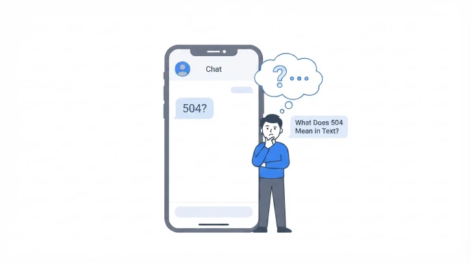 What Does 504 Mean in Text?