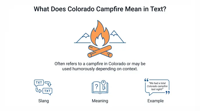 What Does Colorado Campfire Mean in Text?