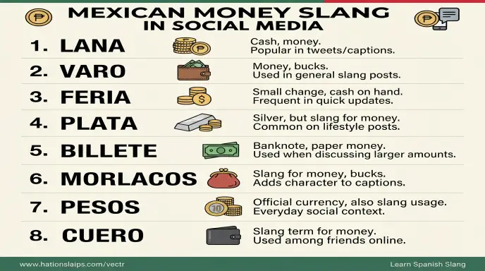 Mexican Money Slang in Social Media