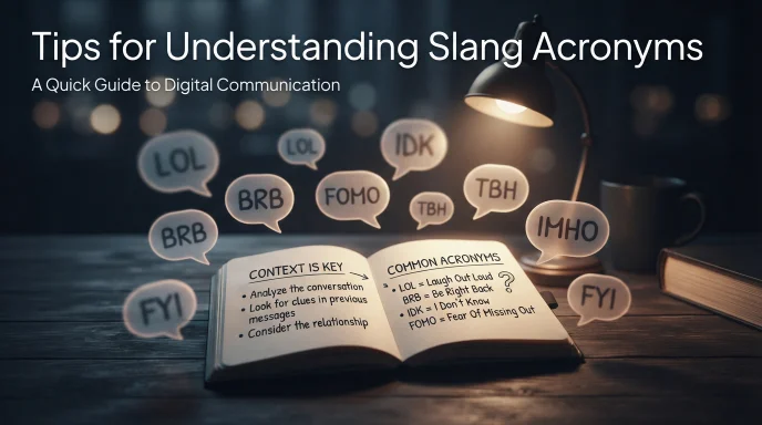 Tips for Understanding Slang Acronyms