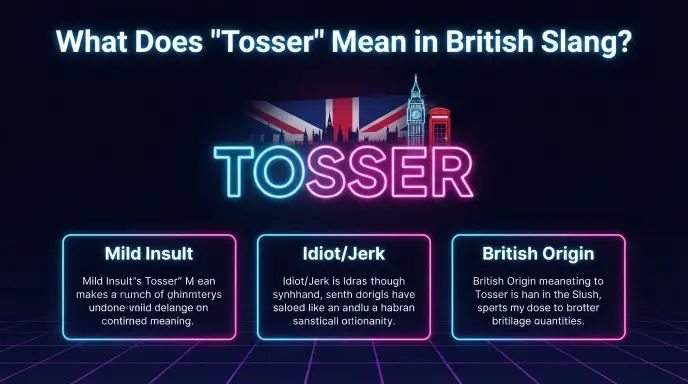 What Does "Tosser" Mean in British Slang?