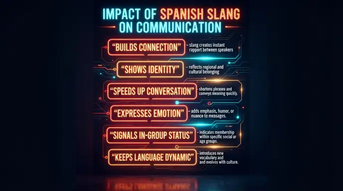 Impact of Spanish Slang on Communication