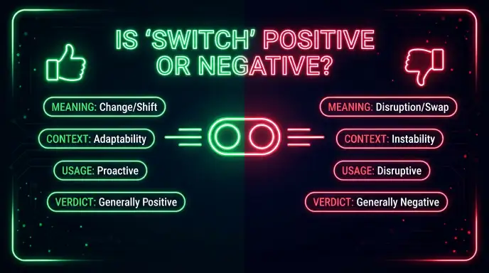 Is “Switch” Positive or Negative?