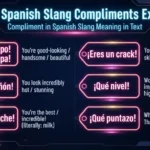 Popular Spanish Slang Compliments Explained: Compliment in Spanish Slang Meaning in Text