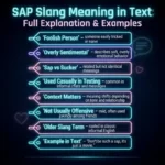 SAP Slang Meaning in Text: Full Explanation & Examples